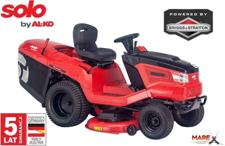 Traktorek Solo by AL-KO T 24-125.2 HD V2 SD Premium z Kokpitem Smart Display
