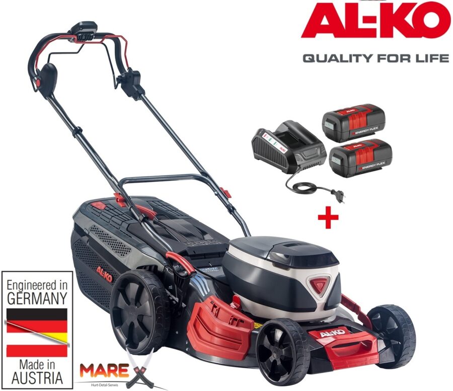 Kosiarka Akumulatorowa AL-KO Energy Flex 512 Li VS-W Premium (Zestaw)